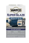 Rust-oleum Watco Metallic Blue Super Glaze High Gloss Epoxy 366716 One Quart Kit New. Price: $24.00.