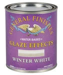 General Finishes Water Based Glaze Effects, 1 Quart, Winter White New. Price: $61.56.