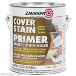 4 Gal Zinsser Cover Stain Interior/exterior Blocking Primer/sealer 3501 New. Price: $218.79.