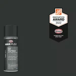 Glidden Max Flex Matte Black Interior/exterior All Surface Spray Paint - 12 Oz. New. Price: $29.18.