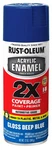 Rust-oleum 271918 Acrylic Enamel 2X 12 Ounce (pack Of 1), Gloss Deep Blue New. Price: $10.75.