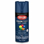 12 Oz Krylon K05529007 Navy Blue Colormaxx & Primer Spray Paint, Gloss New. Price: $7.75.