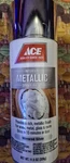 Ace Metallic Chrome Silver Spray Paint 11.5 Oz - I17048A07 New. Price: $8.10.