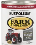 Rust-oleum Farm & Implement Enamel Paint 1 Qt. New. Price: $35.10.