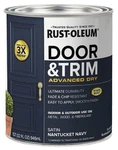 Rust Oleum Satin Nantucket Navy Door Trim Paint 32 Oz Water Based Fast Drying New. Price: $23.79.