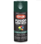 Krylon Fusion K02789007 Primer Spray Paint Gloss Hunter Green 12 Oz Aero New. Price: $18.00.