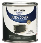 Rust-oleum Painter's Touch Ultra Cover Latex Satin 1/2 Pt Various New. Price: $13.05.