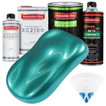 Gulfstream Aqua Metallic Low Voc Urethane Paint Quart Kit & European Clear Coat New. Price: $235.99.