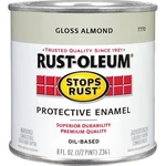 Rust-oleum Stops 7770730 Enamel Paint, Oil, Gloss, Almond, 0.5 Pt, Can, 50 New. Price: $18.75.