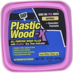 Dap Plastic Wood-x Filler With Drydex Time Indicator: 16.0 Oz. Natural New. Price: $16.98.