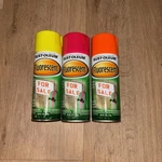 3 New Rust-oleum Fluorescent 11OZ Spray Paint Discontinued Yellow Pink Orange. Price: $99.99.