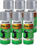 Rust-oleum 7716830 High Heat Enamel Spray 12 Ounce (pack Of 6), Silver New. Price: $58.45.
