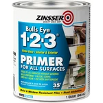 Zinsser, Bulls Eye 1-2-3 Water-base Primer, Quart- 02004 New. Price: $18.79.