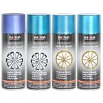 4 Cans Metallic Blue Acrylic Car Wheel Paint-brilliant Finish High Durability New. Price: $53.99.