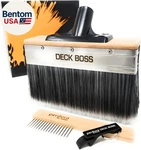 Deck Boss - 7 Inch Brush Applicator #1 Rated Staining New. Price: $66.28.