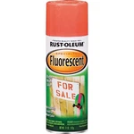 Rust-oleum 1955830 Fluorescent Spray Paint, Flat/matte, Red/orange, New. Price: $18.16.