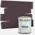 Prestige Interior Paint & Primer One, Cherry Brandy, Flat, 112 Oz - New. Price: $39.95.