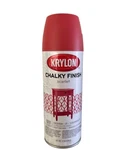Krylon Chalky Finish Scarlet Spray Paint 12 Oz New. Price: $30.00.