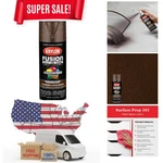 Krylon Fusion All-in-one Adhesive Hammered Finish Spray Paint For Indoor/outd... New. Price: $21.50.