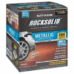 Rust-oleum 286894 Rocksolid Metallic Floor Coating Copper Pot 70OZ Kit New. Price: $247.59.
