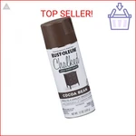 Rust-oleum Cocoa Bean Chalked All-in-one Ultra Matte Spray Paint Coat Cove New. Price: $17.90.