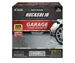 New Rust-oleum Rocksolid 1 Car Garage Floor Kit 90 Oz. Gray Polycuramine Nib. Price: $86.99.