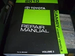 2010 Toyota Camry Hybrid Sedan Shop Service Repair Manual Vol Pub RM1210U2 Xo Used. Price: $54.86.
