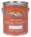 Water Based Milk Paint, 1 Gallon, Snow White New. Price: $153.45.