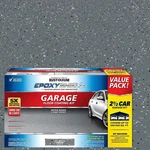 New Durable Gray High-gloss 2.5-CAR 240OZ Garage Floor Kit Waterproofing Sealer. Price: $221.91.