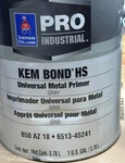 1 Gallon Sherwin Williams Kem Bond Hs Universal Metal Steel Primer Flat Gray New. Price: $29.99.