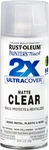 Rust-oleum 249087 Painter's Touch 2X Ultra Cover Spray Paint, 12 Oz, Matte Clear New. Price: $10.47.