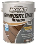 Rust-oleum 350060 Rocksolid Brown Tone Deck Refresh 1 Gal New. Price: $56.41.
