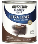 Rust-oleum Painter's Touch Ultra Cover Latex Satin 1/2 Pt Various New. Price: $13.05.