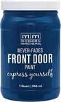 Modern Masters Front Door Paint Calm Satin 1 Quart Blue Never Fade Exterior New. Price: $19.99.