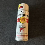 Vintage 1988 Rust-oleum Rustoleum Flat White Spray Paint 1/4 1/2 Full 7790 Used. Price: $20.00.