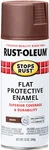 Rust-oleum 214085 Stops Spray Paint, 12 Oz, Flat Brown New. Price: $60.49.