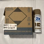 Rust-oleum 6-PACK Satin Nutmeg Painter's Touch 2X Ultra Cover Spray 12 Oz New. Price: $27.54.