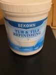 Bekomn & Tile Refinishing Bathtub 33 Fl Oz White Exp 3/15/27 Sealed New. Price: $33.00.