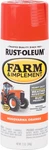 Rust-oleum 303472 Farm & Implement Spray Paint, 12 Oz, Husqvarna Orange New. Price: $18.99.