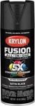 Krylon Fusion All One Spray Paint Black 12OZ Indoor Outdoor Rust New. Price: $9.86.