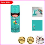 Krylon Colormaxx Satin Sea Glass Spray Paint & Primer Indoor/outdoor Rust-r... New. Price: $15.99.