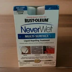 Rust-oleum Neverwet Multi-surface Liquid Repelling Treatment Frosted Clear New. Price: $35.00.