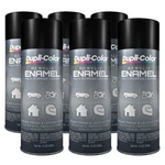 Dupli-color DA1603 Acrylic Enamel Semi-gloss Black Spray Paint 12 Oz (6 Pack) New. Price: $61.05.