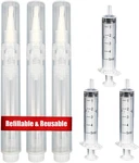 3 Pack 6ML Refillable Touch Up Paint Pens, Empty Brush For Walls, Smal New. Price: $8.15.