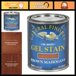 General Finishes Oil Base Gel Stain Brown Mahogany 1 Quart New. Price: $101.99.