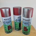 Rust-oleum 358831 Outdoor Fabric Spray Paint, Dark Red 3-PACK Free Shipping Read New. Price: $33.99.