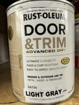 Rustoleum Door & Trim Advanced Dry Satin Light Gray 32 Oz. Free Shipping New. Price: $23.99.