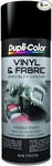 Dupli-color Vinyl & Fabric Spray 11 Oz. Aerosol Paint Flat Black New. Price: $18.49.