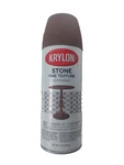 Krylon Fine Stone Texture Finish Spray Paint, Cinnabar, 12 Oz New. Price: $44.98.