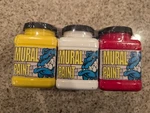 Paint Mural Chroma Primary Colors Pint Set Of (16 Oz Each) New. Price: $70.00.